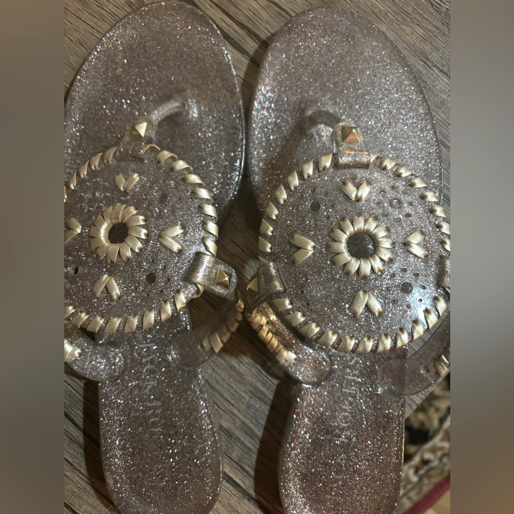 Jack Rogers Sparkle Georgica Jelly Size 8
